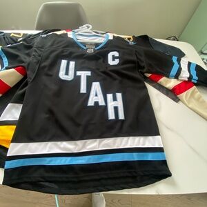 Black and Blue Utah Hockey Jersey